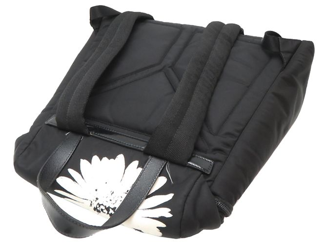 Zaino Prada in nylon nero - vista 4