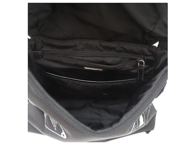Zaino Prada in nylon nero - vista 7
