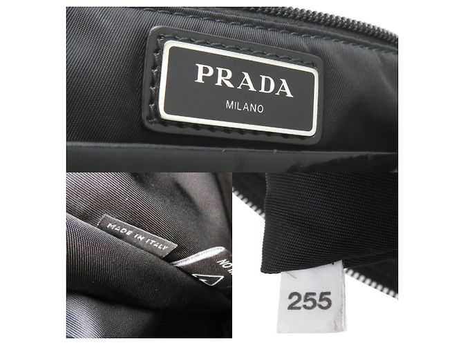 Zaino Prada in nylon nero - vista 8