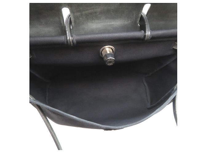 Hermès Borsa Hermes Herbag GM Nero - vista 6