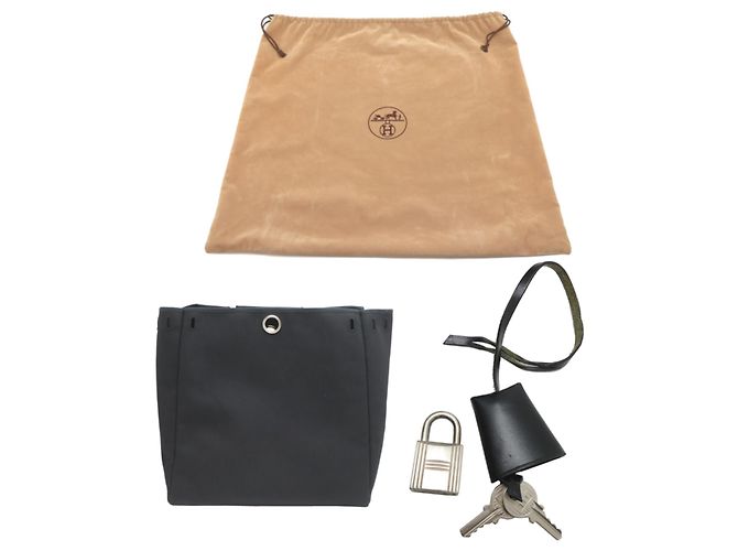 Hermès Borsa Hermes Herbag GM Nero - vista 9