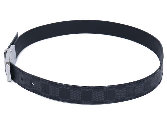 Louis Vuitton M6834 Ceinture Seattle Reversible Belt Nero - vista 2