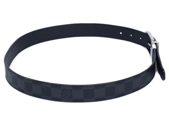 Louis Vuitton M6834 Ceinture Seattle Reversible Belt Nero - vista 4