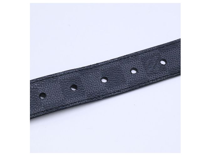Louis Vuitton M6834 Ceinture Seattle Reversible Belt Nero - vista 7