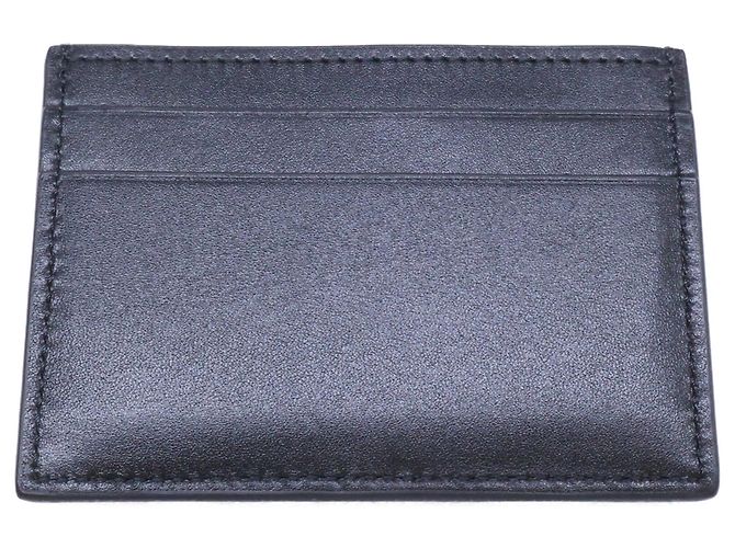 Portacarte Loewe in vitello nero e oro D'oro - vista 6