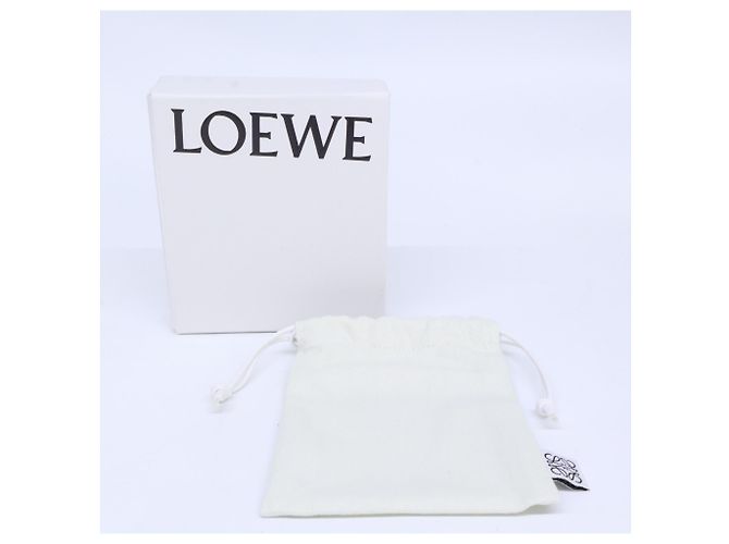 Portacarte Loewe in vitello nero e oro D'oro - vista 8