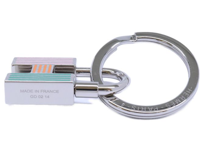 Hermès Portachiavi Hermes Cadena Quiz Rainbow da donna - vista 2