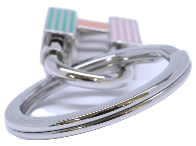 Hermès Portachiavi Hermes Cadena Quiz Rainbow da donna - vista 5