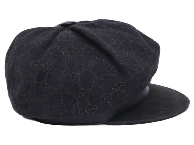 Cappello bucket in jacquard Gucci Marrone scuro - vista 5
