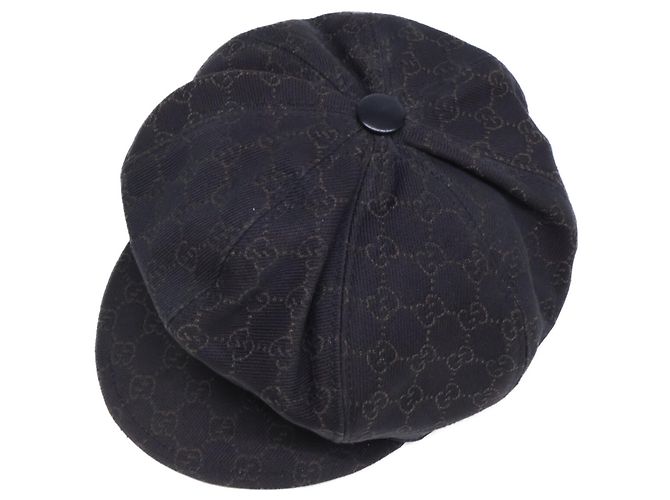 Cappello bucket in jacquard Gucci Marrone scuro - vista 6