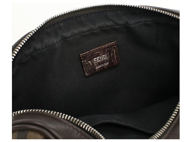 Borsa a tracolla Fendi marrone 7M0286 - vista 4