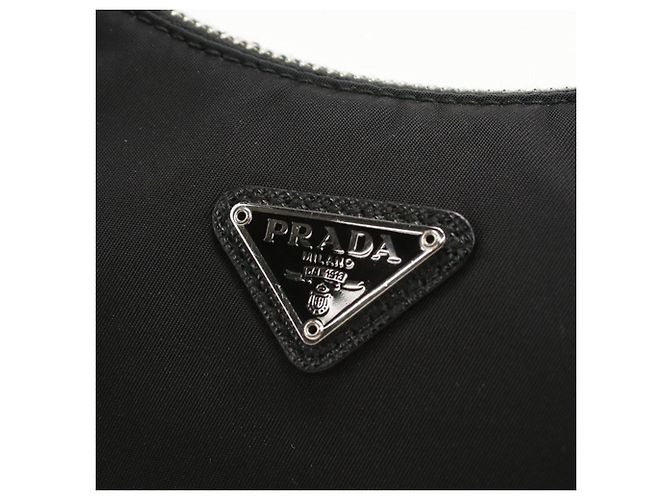 Borsa a tracolla Prada Re-Nylon Re-Edition 2005 Nero - vista 4