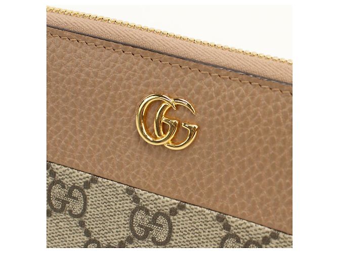 Gucci Damen Langbrieftasche Beige - Ansicht 4
