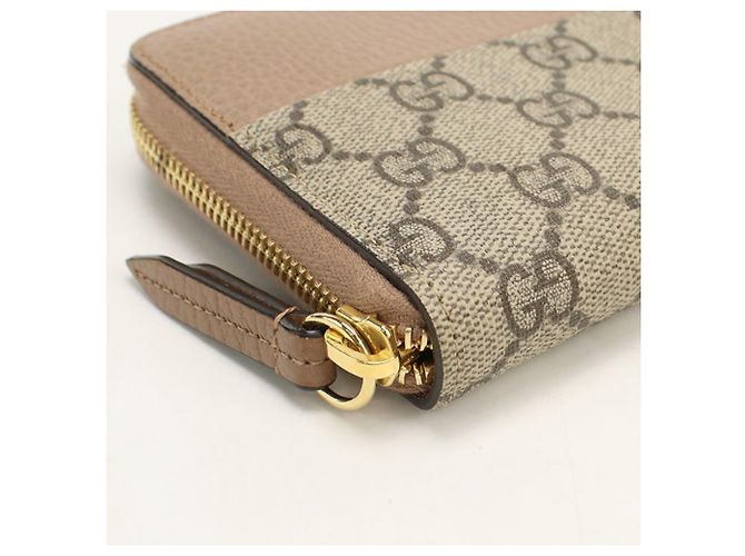 Gucci Damen Langbrieftasche Beige - Ansicht 6