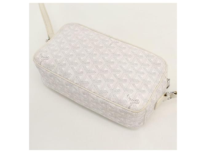 Borsa a tracolla Goyard Cup Vert PM Bianco - vista 2