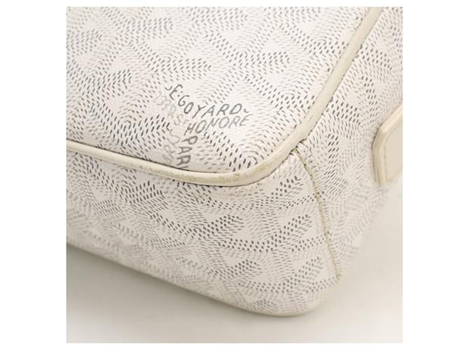 Borsa a tracolla Goyard Cup Vert PM Bianco - vista 5