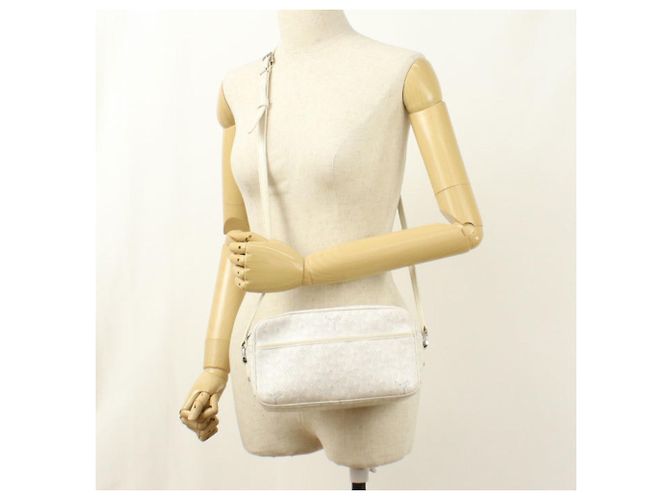 Borsa a tracolla Goyard Cup Vert PM Bianco - vista 9