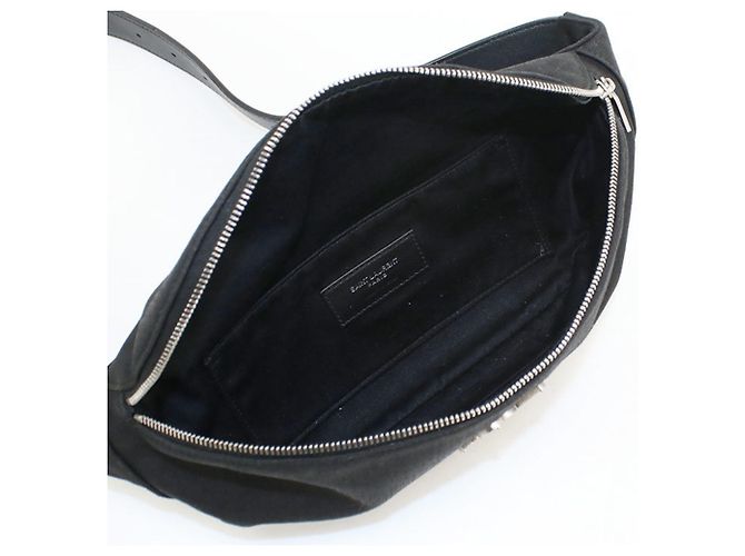 Borsa Sling Saint Laurent Nero - vista 3