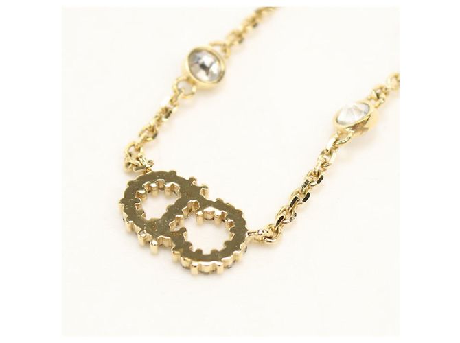 Collana Christian Dior Claire D Lune Gold D'oro - vista 3