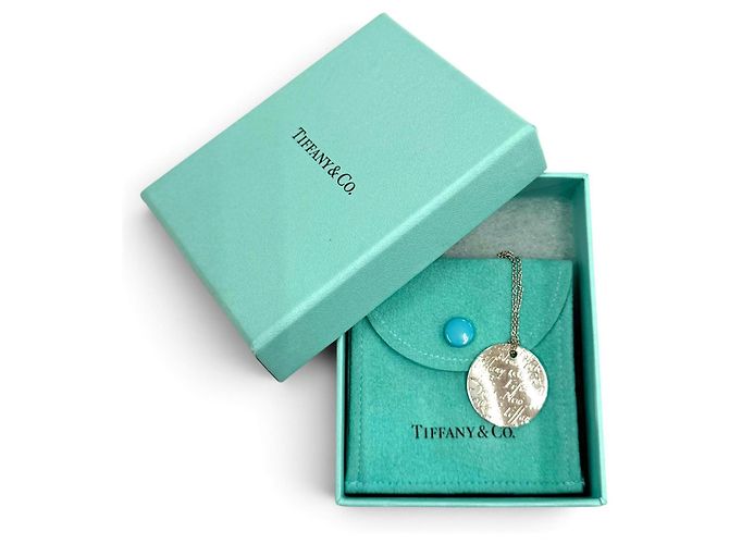 Pendente Collana Tiffany & Co. 925 Notes Circle Argento - vista 2