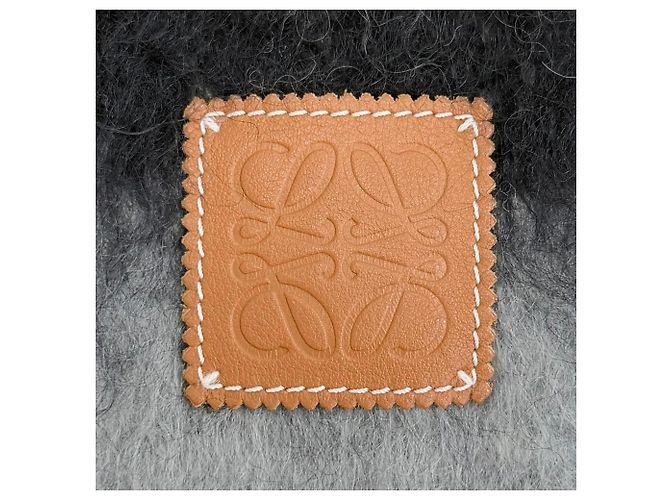 Stola multicolore in lana mohair Loewe - vista 6