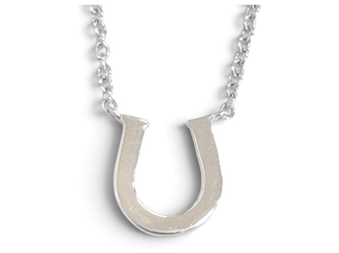 Tiffany & Co Collana Tiffany Metro Horseshoe Diamond D'oro - vista 6