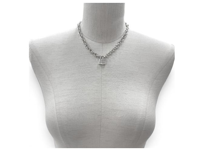 Collana girocollo Tiffany & Co. 1837 Lock Cadena Donut Link Argento - vista 2