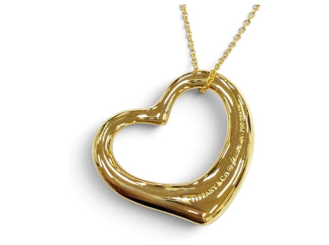 Tiffany & Co Collana con pendente Open Heart Elsa Peretti di Tiffany D'oro - vista 3