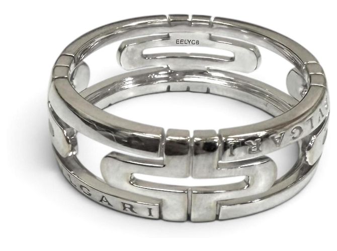 Bulgari Anello Parentesi Openwork Bvlgari D'oro - vista 2