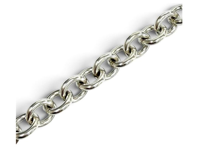 Collana girocollo Tiffany & Co. in argento 925 con ciondolo a cuore e chiusura T - vista 6