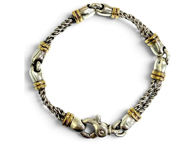 Bracciale con ciondolo Double Rope Tiffany & Co. Argento D'oro - vista 2