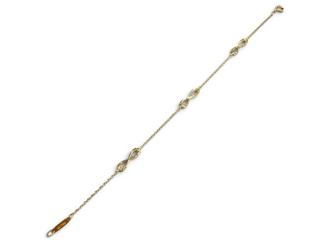 Tiffany & Co Bracciale con charm Tiffany Infinity Endless in oro giallo D'oro - vista 2