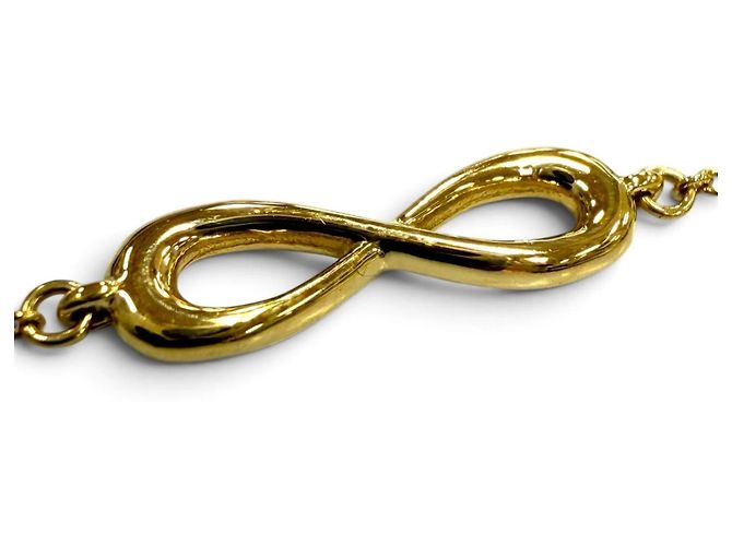 Tiffany & Co Bracciale con charm Tiffany Infinity Endless in oro giallo D'oro - vista 3