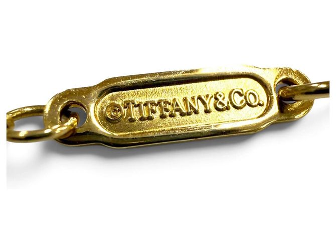 Tiffany & Co Bracciale con charm Tiffany Infinity Endless in oro giallo D'oro - vista 5