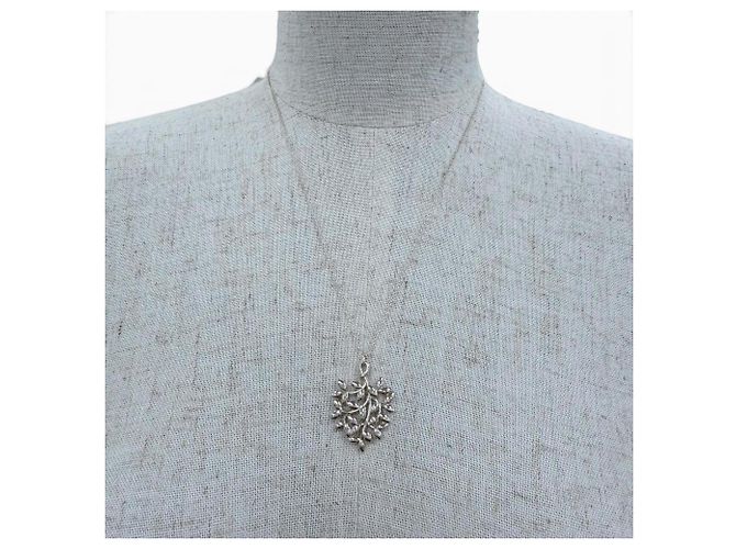 Collana con pendente Paloma Picasso Olive Leaf di Tiffany & Co. Argento - vista 3