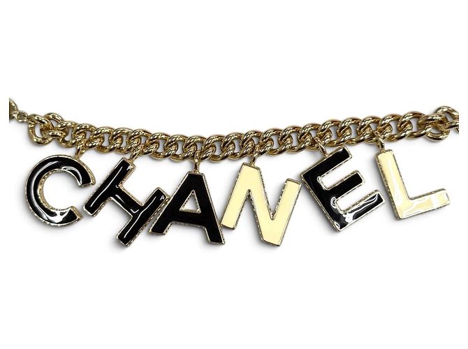 Bracciale con ciondoli dorato Chanel D'oro - vista 5