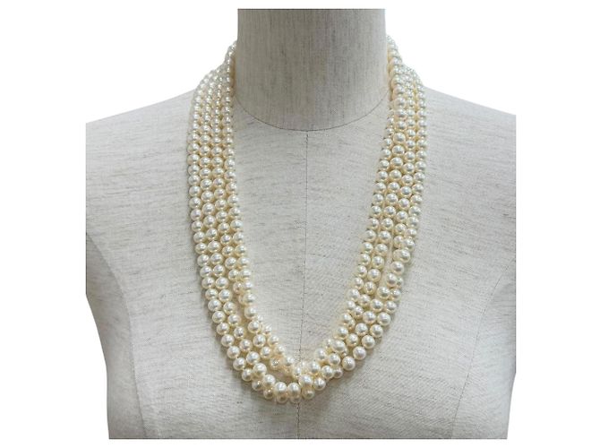 Collana lunga Tiffany & Co. in perle 925 Bianco - vista 3