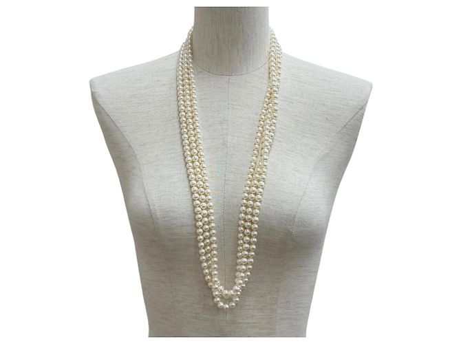 Collana lunga Tiffany & Co. in perle 925 Bianco - vista 4