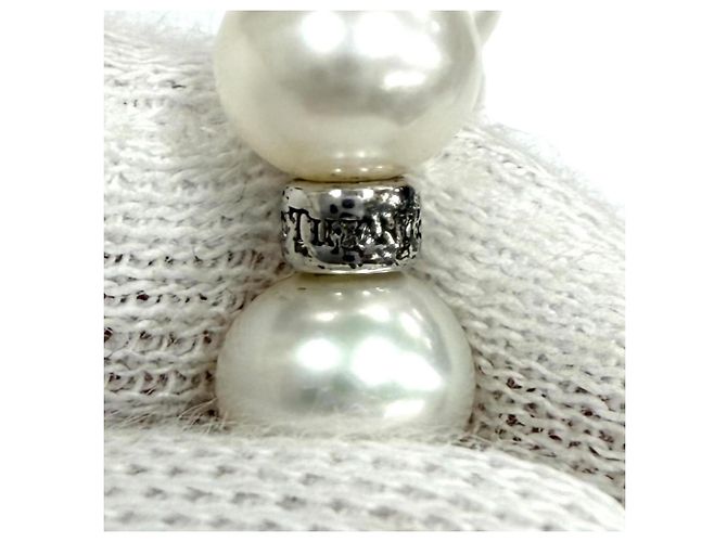 Collana lunga Tiffany & Co. in perle 925 Bianco - vista 7