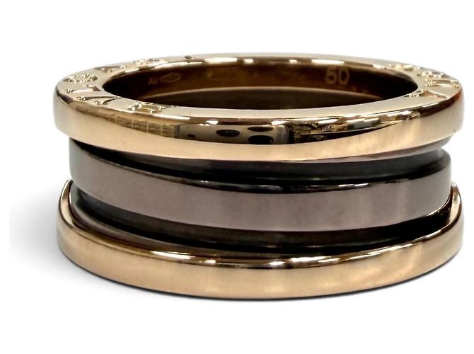 Bulgari Bvlgari 750 Metal Bezero1 Ring Golden - Ansicht 3
