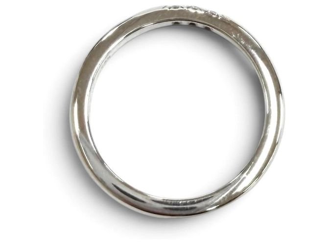 Tiffany & Co. Ehering aus Platin 950 Silber - Ansicht 3