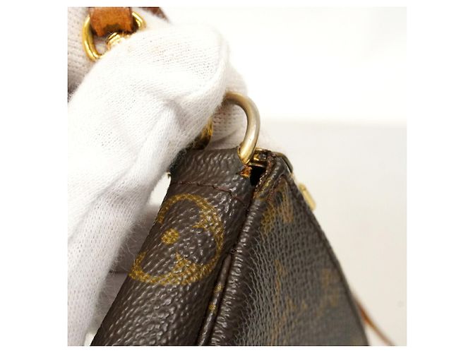 Louis Vuitton Monogram Pochette Accessoires M51980 Marrone - vista 7
