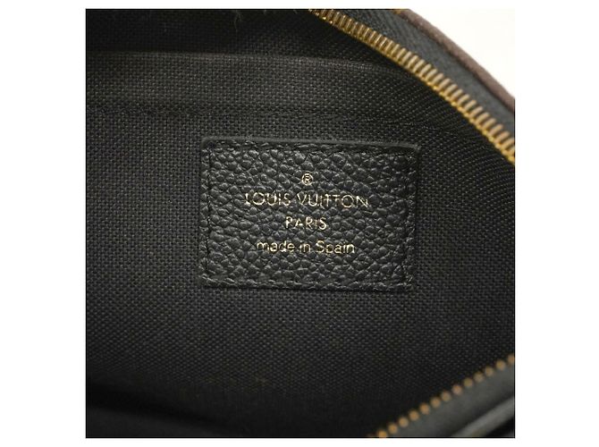 Borsa a pochette Louis Vuitton Monogram Pallas Marrone Nero - vista 3