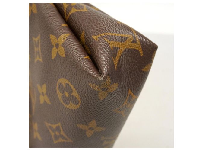 Borsa a pochette Louis Vuitton Monogram Pallas Marrone Nero - vista 5
