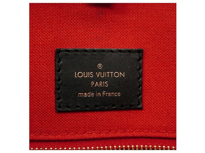 Borsa Tote Louis Vuitton Monogram Reverse OnTheGo MM Marrone - vista 5