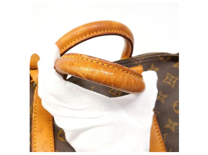Louis Vuitton Boston Monogram Keepall 55 Marrone - vista 6