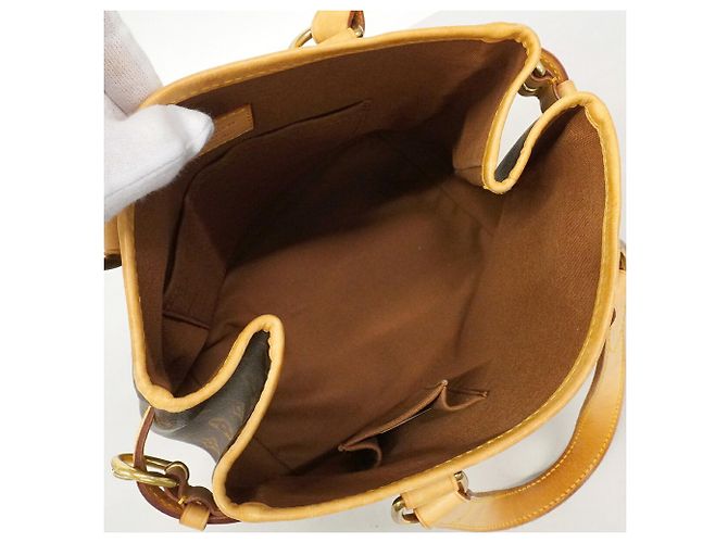Borsa Louis Vuitton Monogram Batignolles Marrone - vista 4