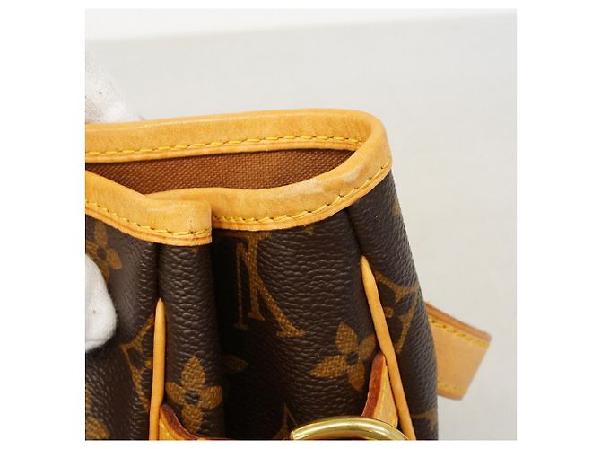 Borsa Louis Vuitton Monogram Batignolles Marrone - vista 6
