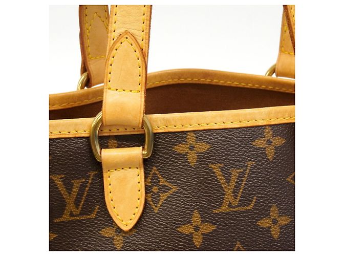Borsa Louis Vuitton Monogram Batignolles Marrone - vista 7