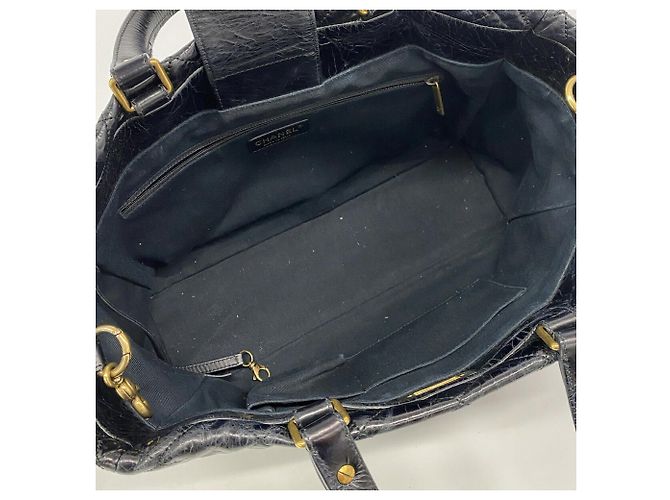 Borsa Tote Chanel 2.55 Matelassé Nero - vista 4